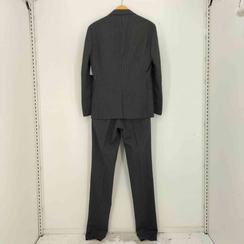 ポロバイラルフローレン Polo by RALPH LAUREN Polo Striped Wool 3-Piece Suit 旧タグ復刻 イタリア製 ウールギャバ ピンストライプ 3ピース 2B テーラードジャケット シンチバックベスト サイドアジャスター 2タック スラックス セットアップ メンズ  36S
